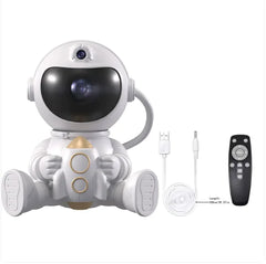 Rocket Spaceman Bluetooth Audio Projection Lamp