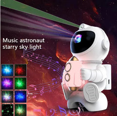 Rocket Spaceman Bluetooth Audio Projection Lamp