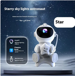 Rocket Spaceman Bluetooth Audio Projection Lamp